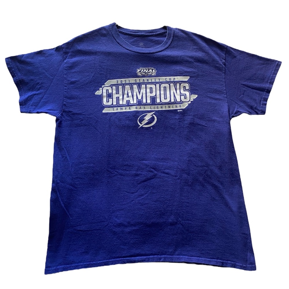 Tampa Bay Lightning 2021 Stanley Cup Champions Size: Large